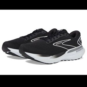 Women’s Brooks Glycerin GTS 21 Black and White Sneakers Running Shoes 10.5 NWOT